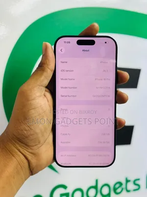 Apple iPhone 16 Pro 256 GB Black