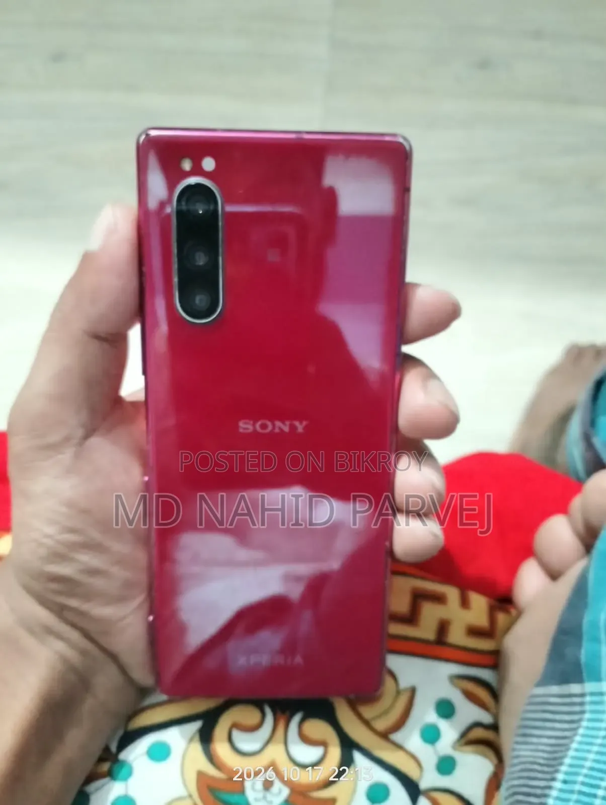 সনি এক্সপেরিয়া ৫ ১২৮ জিবি লাল
