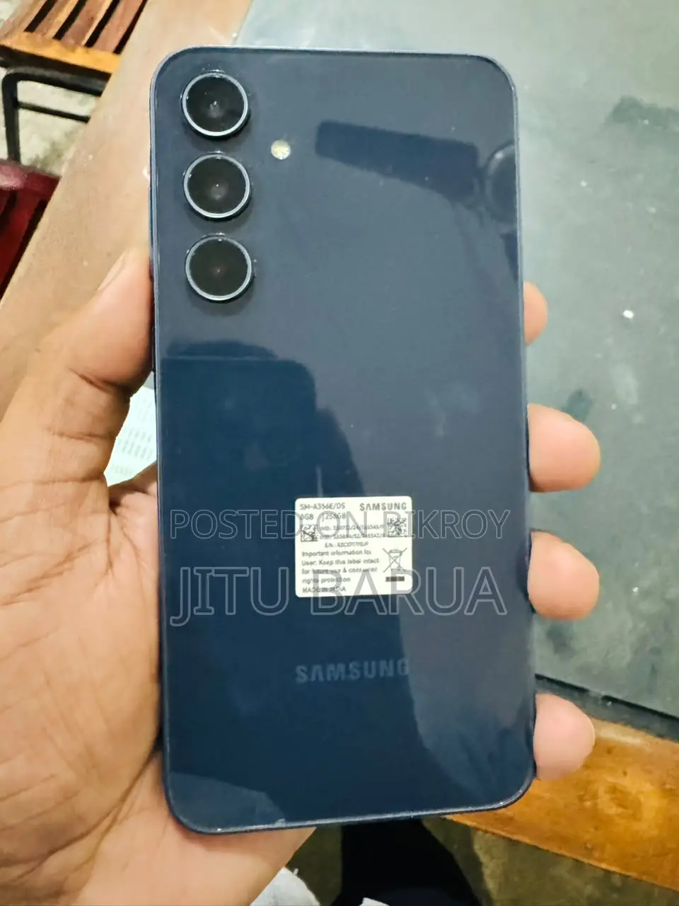 স্যামসাং গ্যালাক্সি এ৩৫ ২৫৬ জিবি ব্ল্যাক
