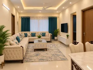 Furnished 3-Bedroom Apartment in Dhaka, Bashundhara for Rent