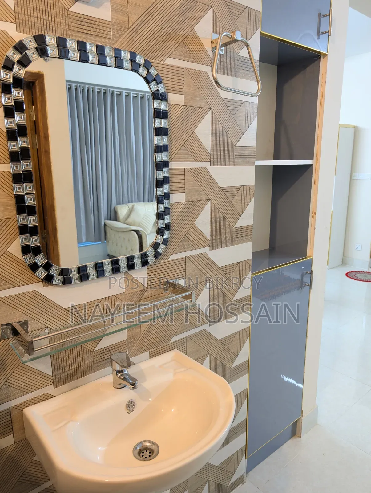 Furnished 3-Bedroom Apartment in Dhaka, Bashundhara for Rent