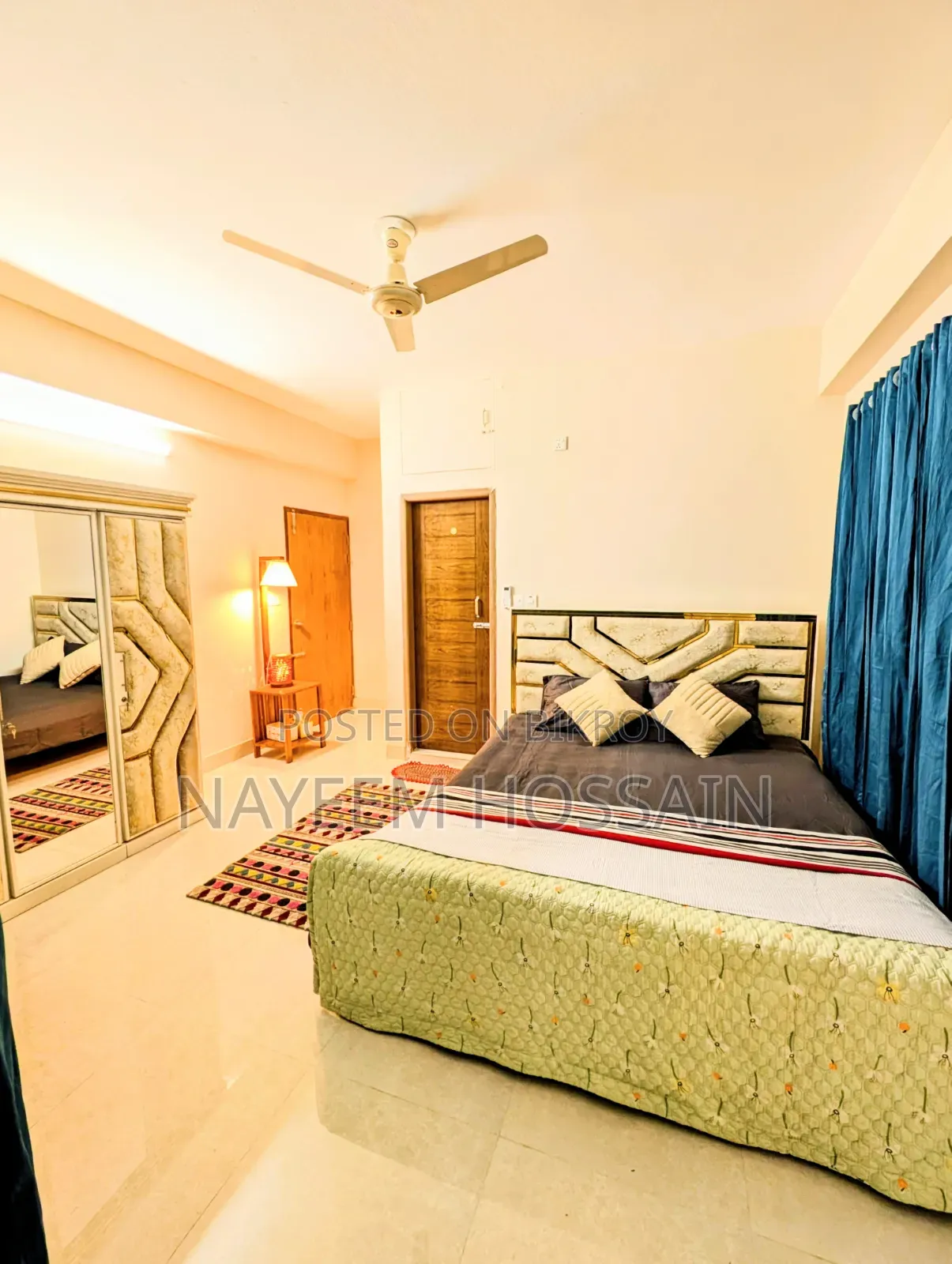 Furnished 3-Bedroom Apartment in Dhaka, Bashundhara for Rent