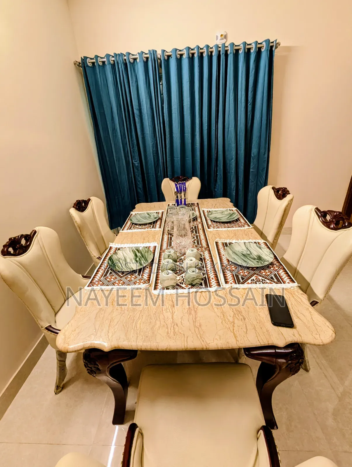 Furnished 3-Bedroom Apartment in Dhaka, Bashundhara for Rent
