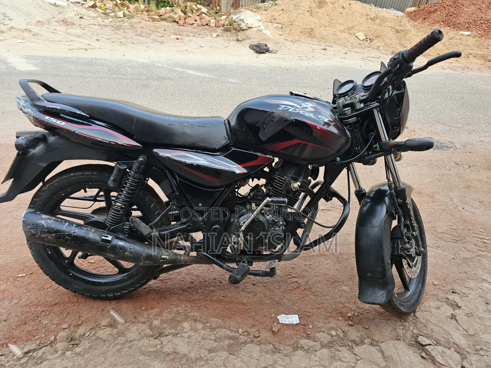 Bajaj Discover 150 2014 Black