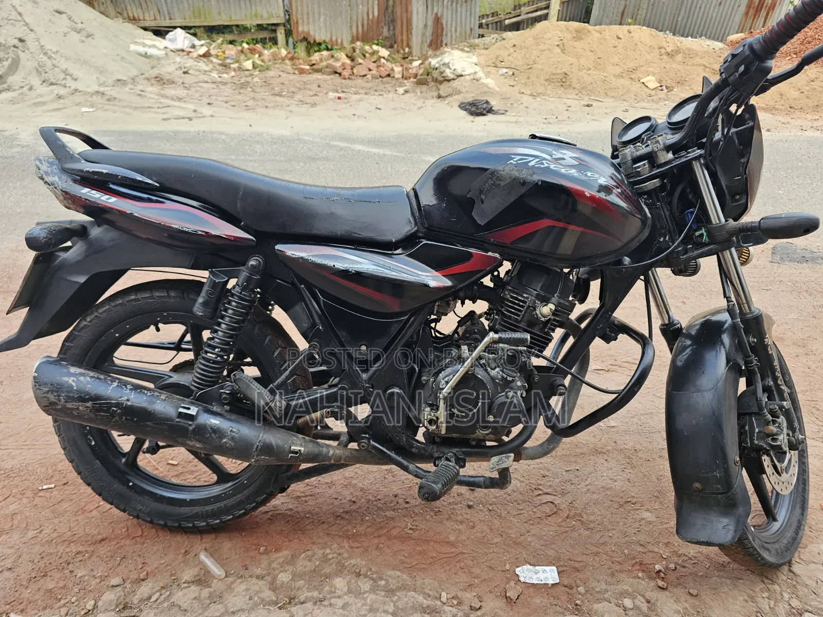 Bajaj Discover 150 2014 Black