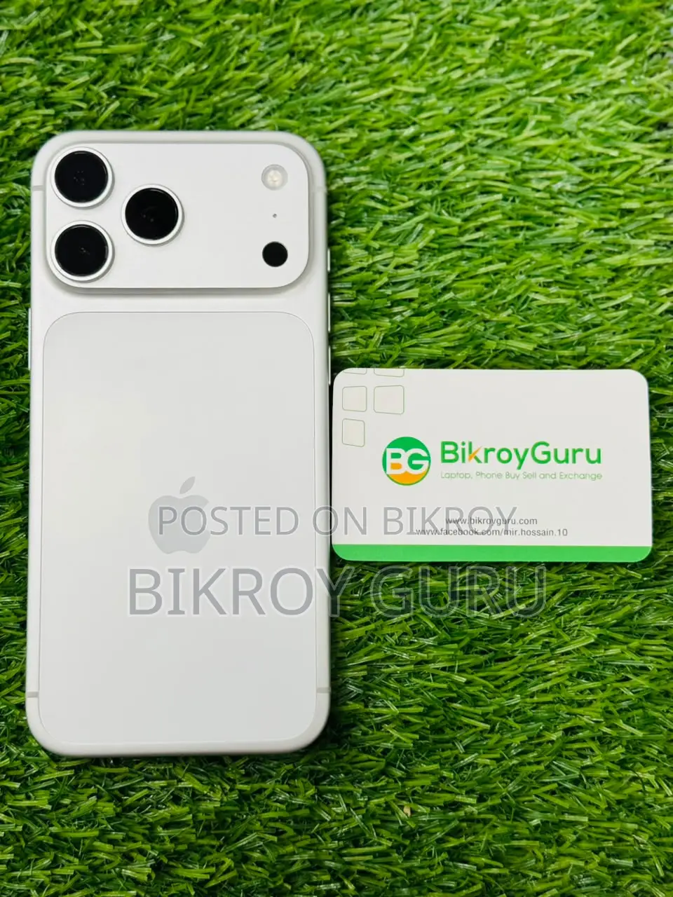 অ্যাপল আইফোন ১৭ প্রো ম্যাক্স ২৫৬ জিবি হোয়াইট