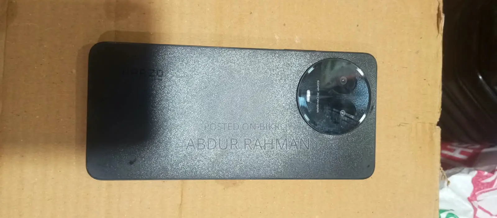 রিয়েলমি নারজো ৬০ ১২৮ জিবি কালো