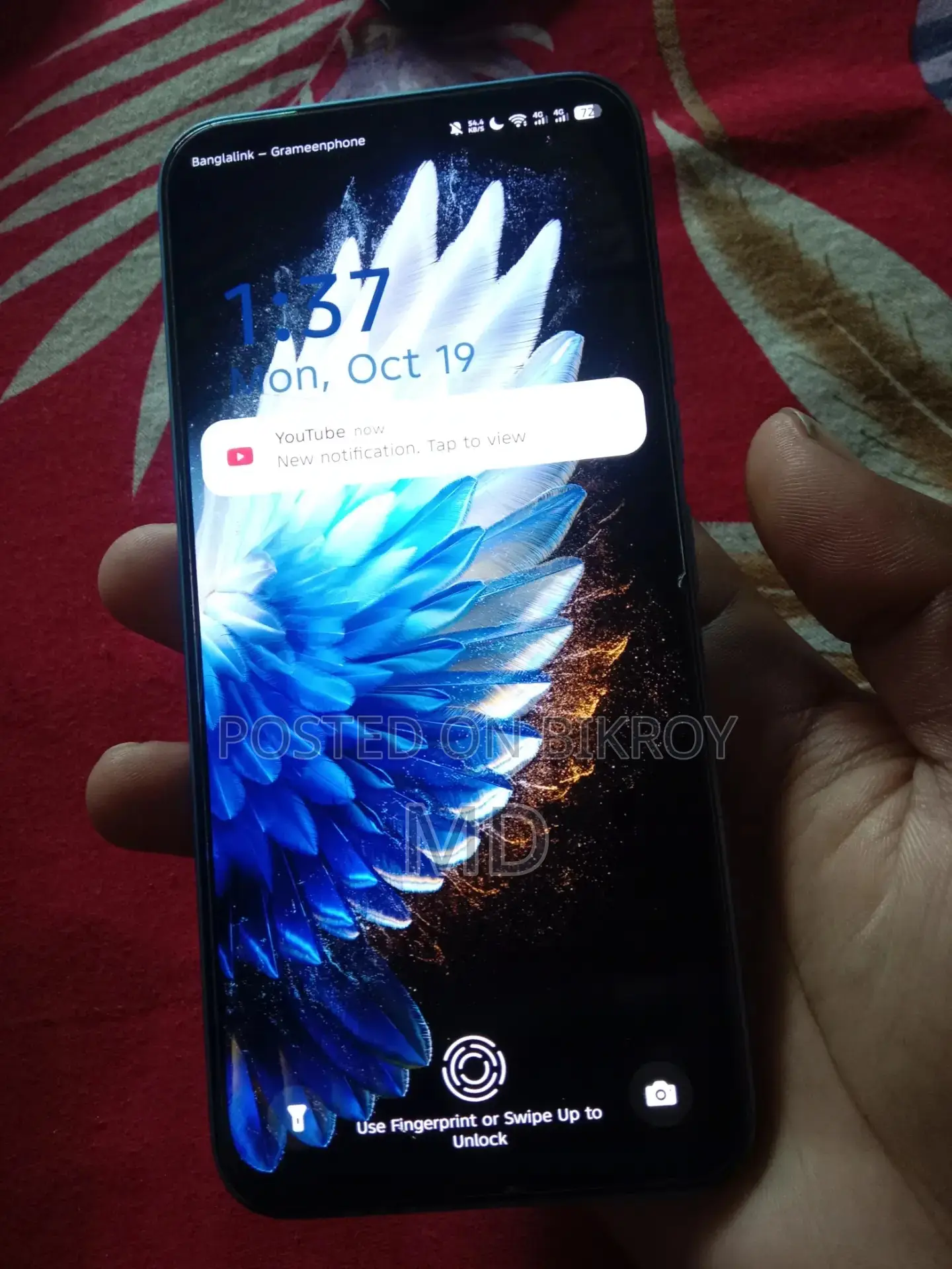 New Mobile Phone 128 GB Blue