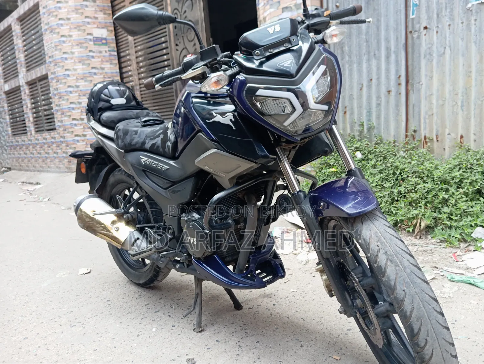 TVS Raider 125 2022 Blue