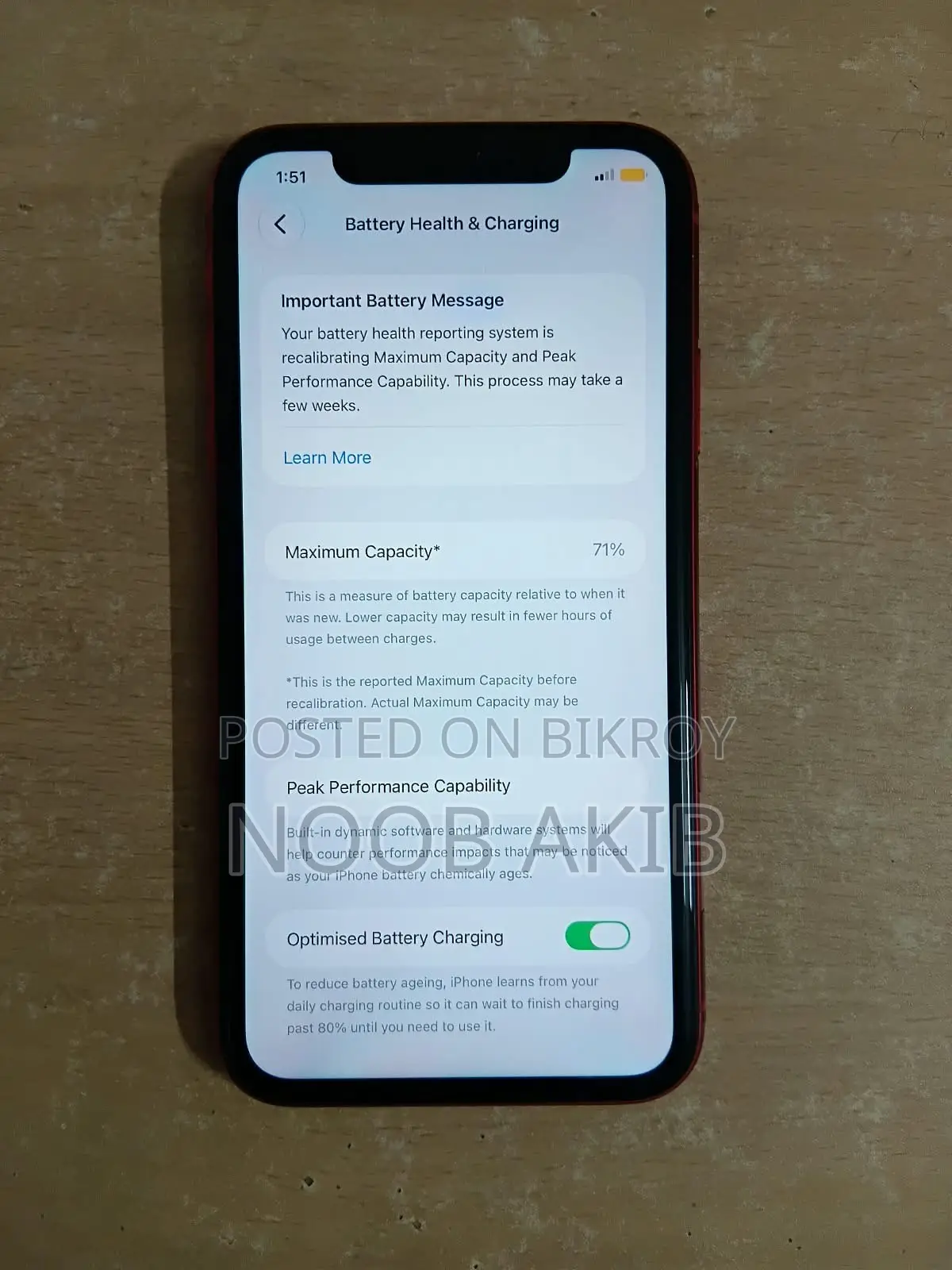 Apple iPhone 11 128 GB Red