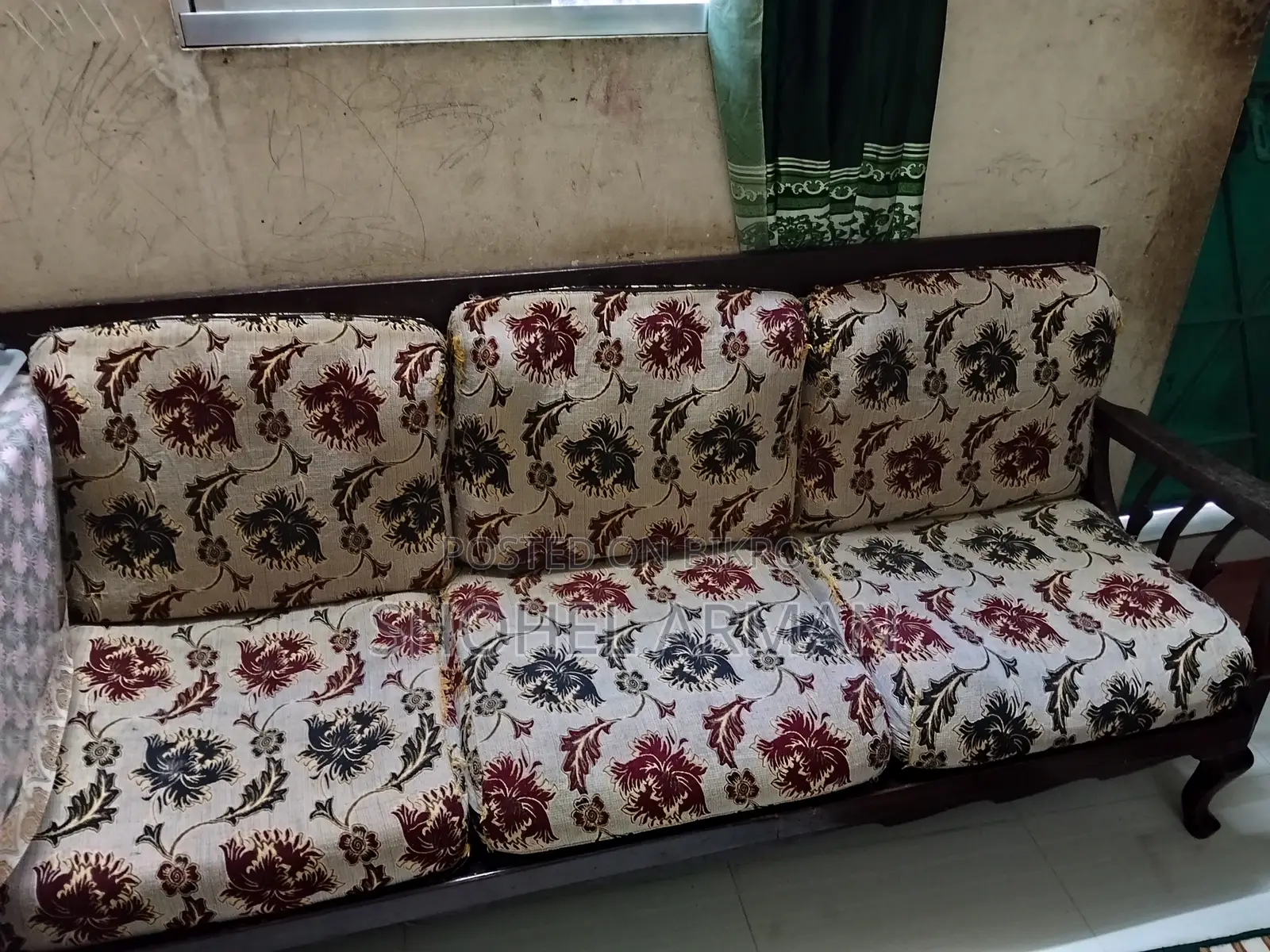 A sofa set