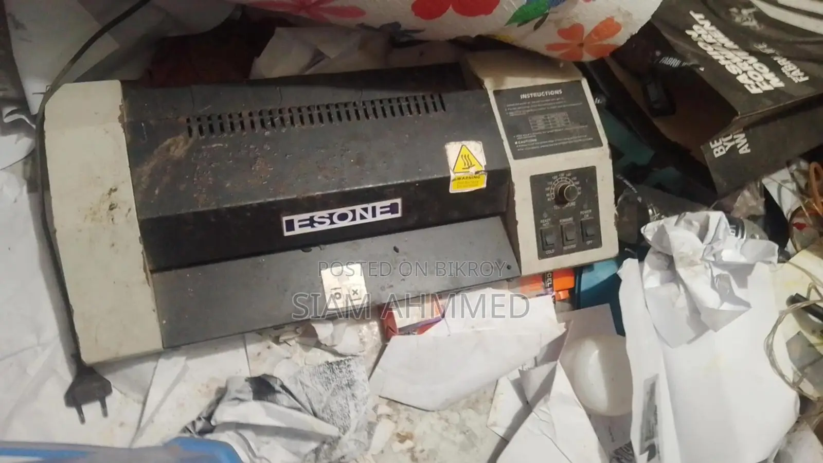 Photocopy Machine, Printer, Lamination Machine