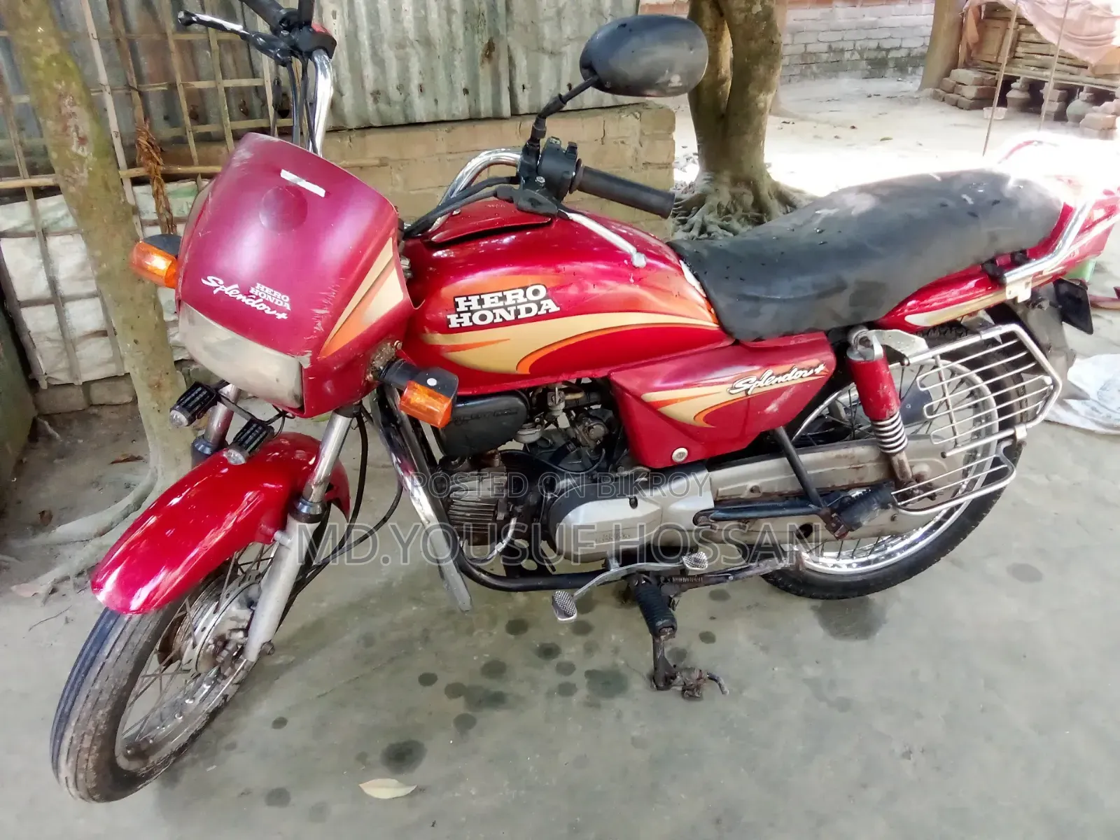 2011 Red Motorcycle