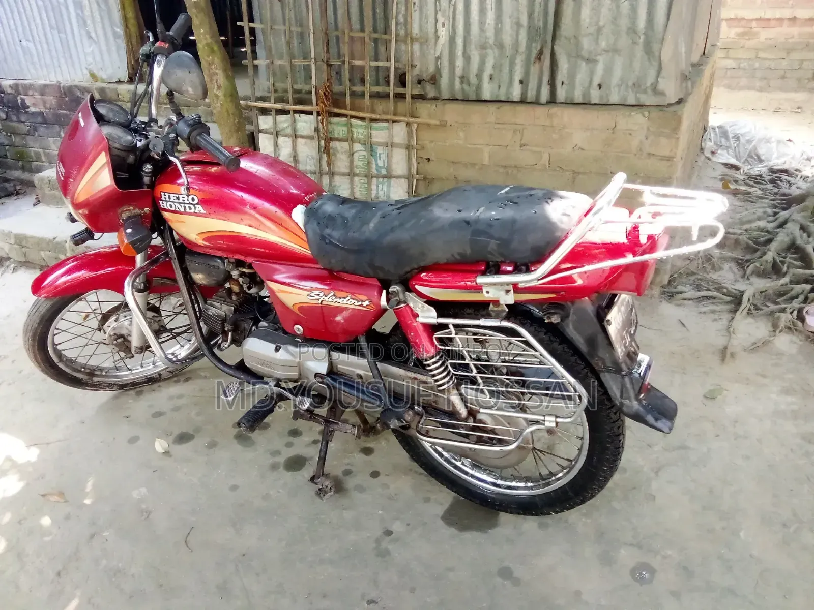 2011 Red Motorcycle
