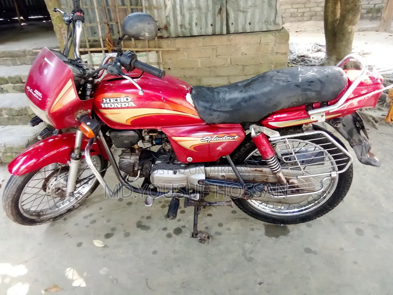 2011 Red Motorcycle