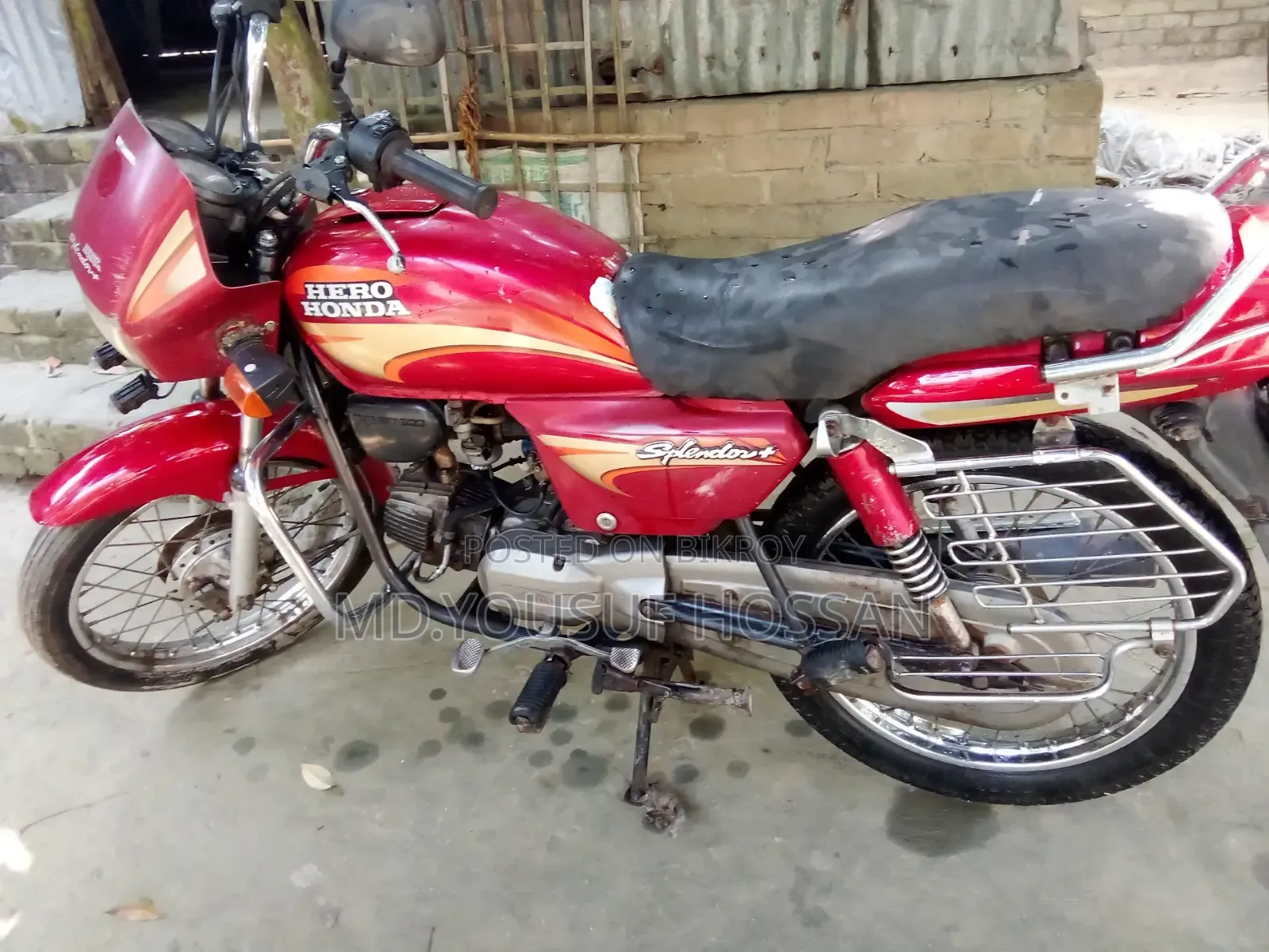 2011 Red Motorcycle
