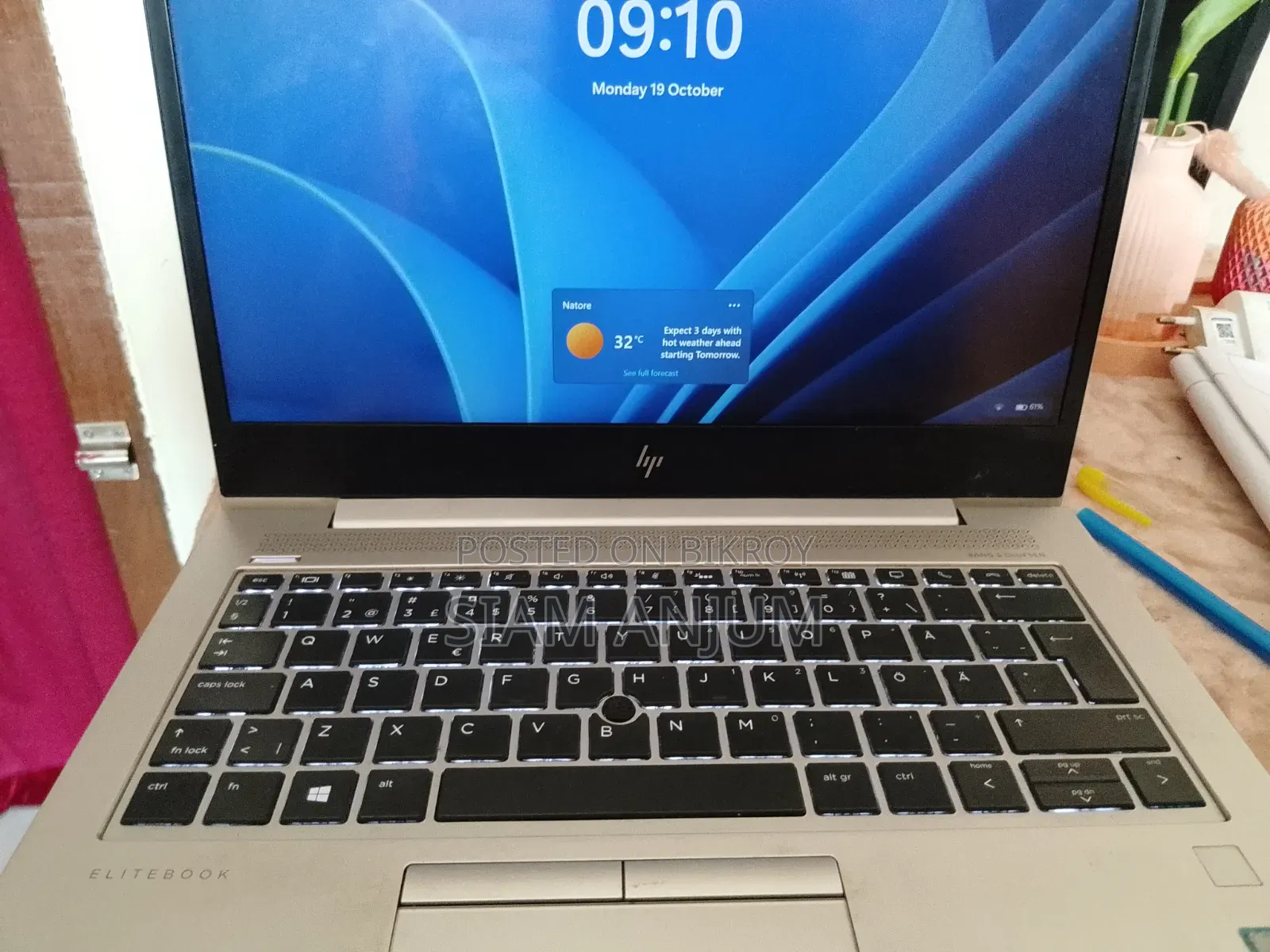 Laptop HP EliteBook 830 G6 4GB Intel Core i5 SSD 256GB