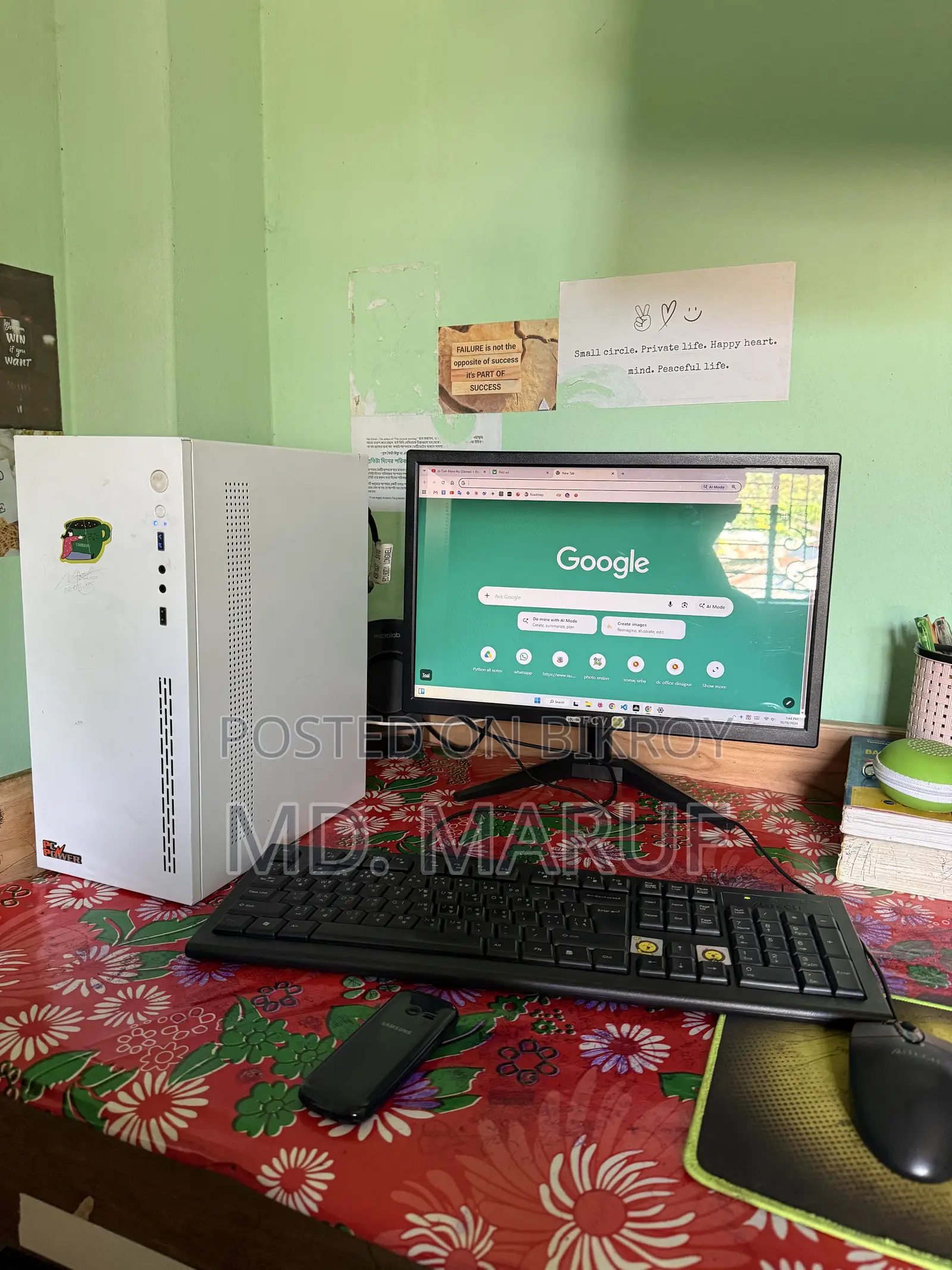 Desktop Computer 8GB Intel Core i5 SSD 128GB