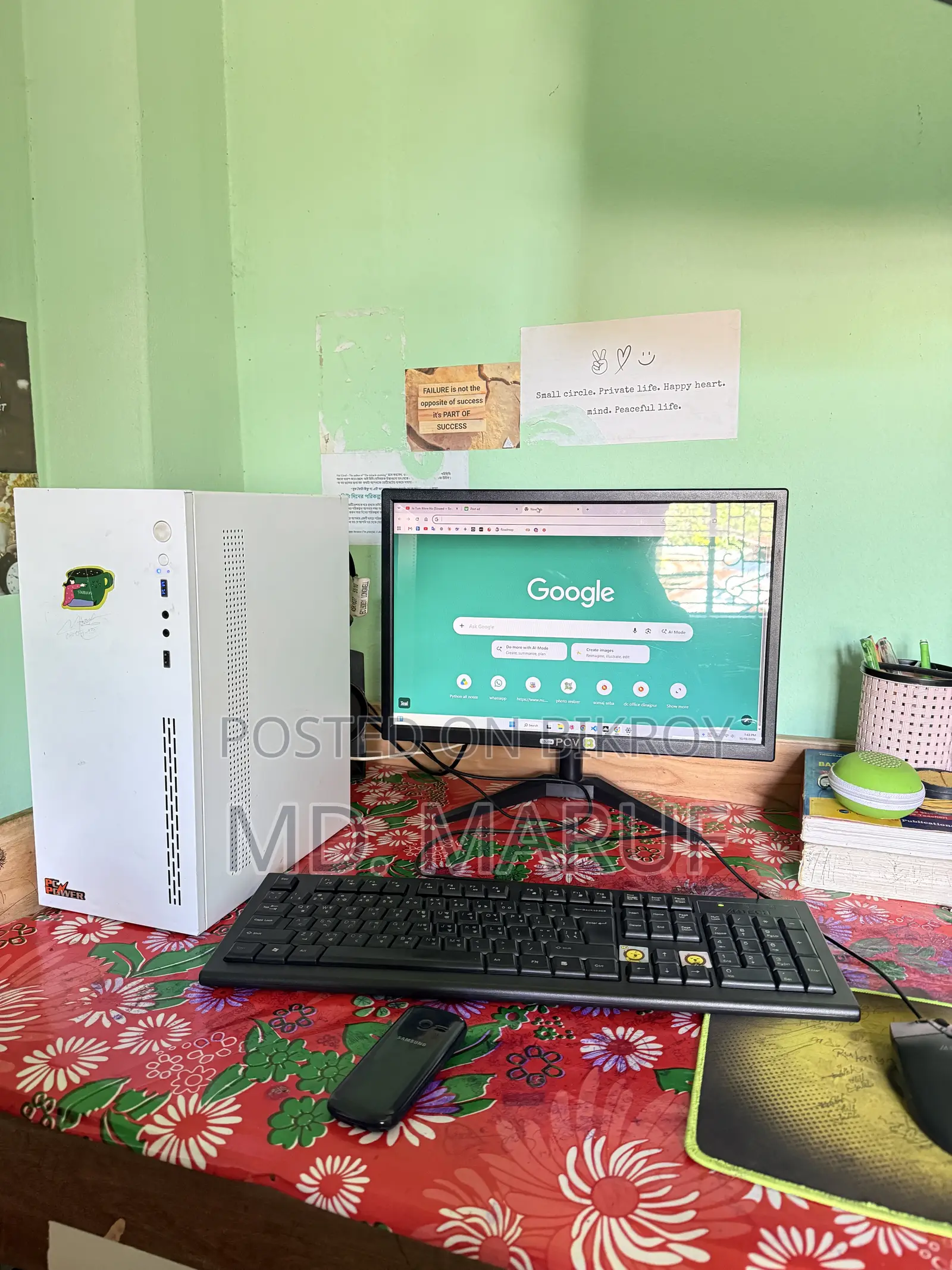 Desktop Computer 8GB Intel Core i5 SSD 128GB