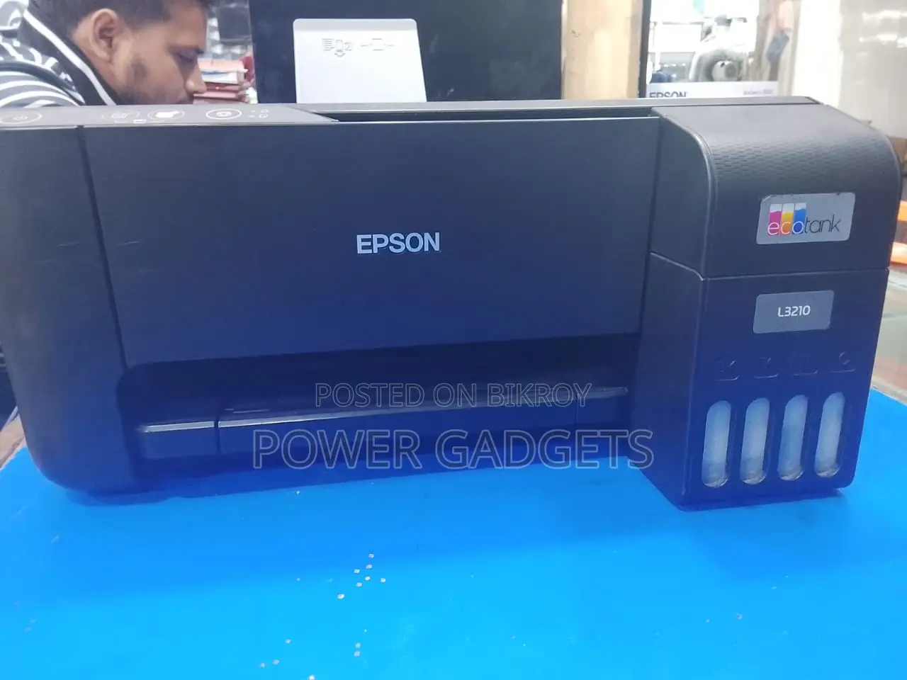 Epson EcoTank L3210 Multifunction Printer for Sale (Used)