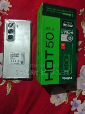 Infinix Hot 50 Pro+ 4G 256 GB Graphite