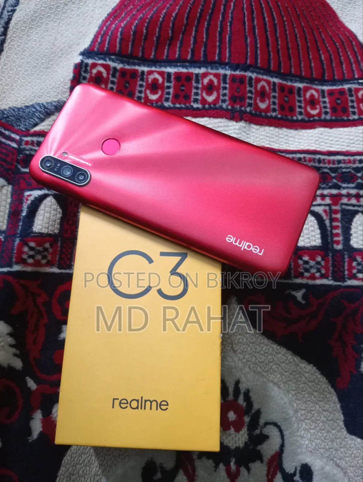 Realme C3 32 GB Red
