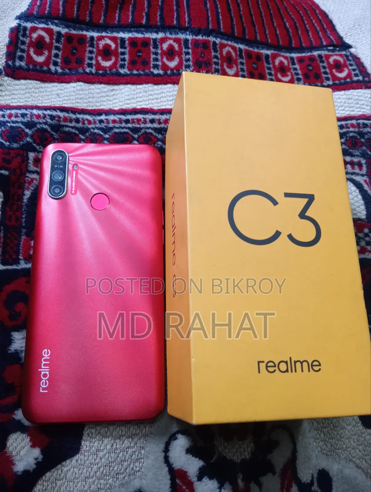 Realme C3 32 GB Red