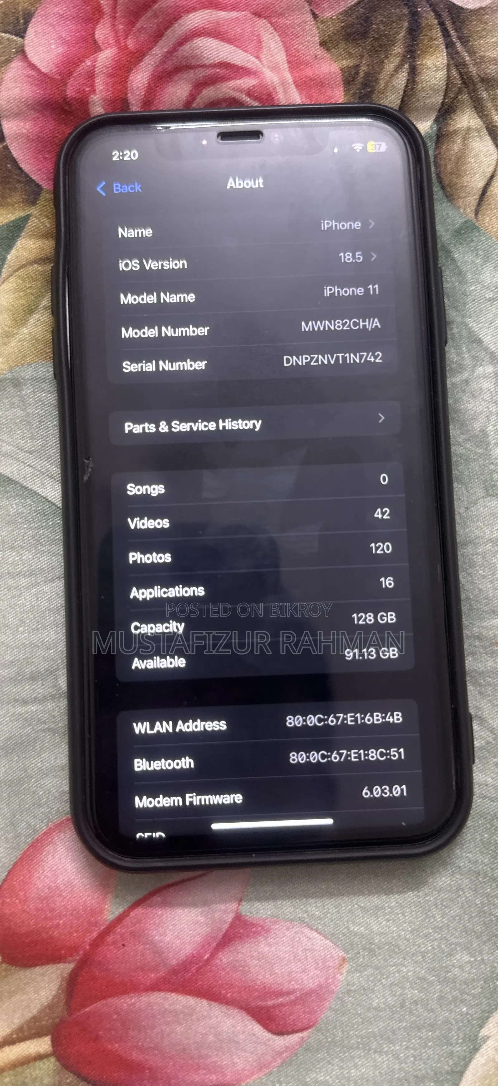 Apple iPhone 11 128 GB White