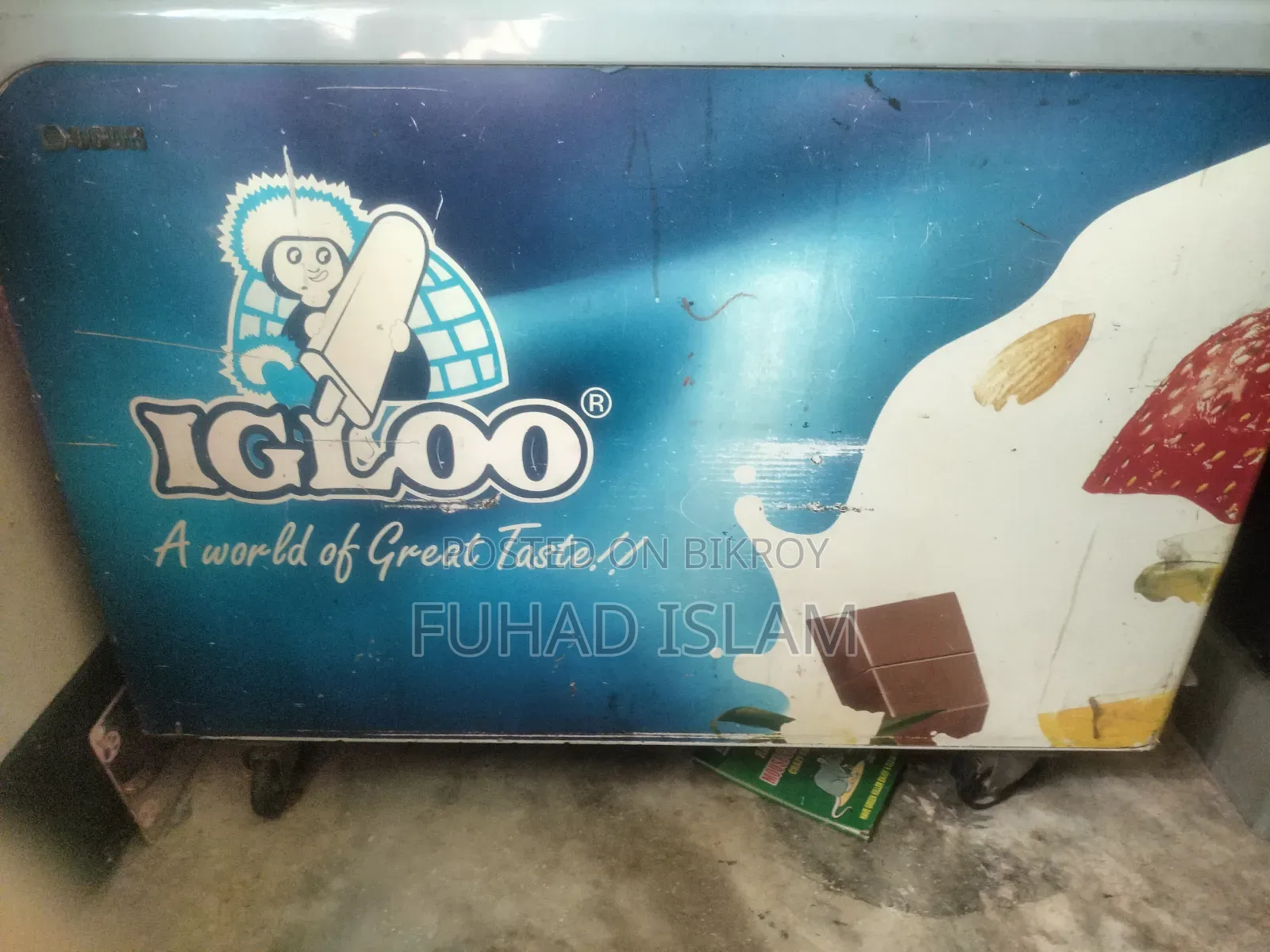 Igloo আইসক্রিম ডিসপ্লে ফ্রিজ | Ugur Udd 300 Scebnl | 245 লিটার