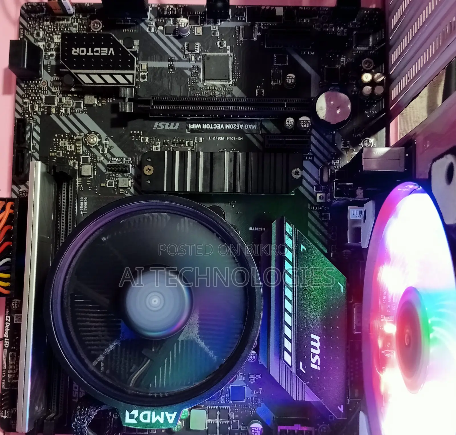 Desktop Computer 4GB AMD Ryzen 5 SSD 128GB