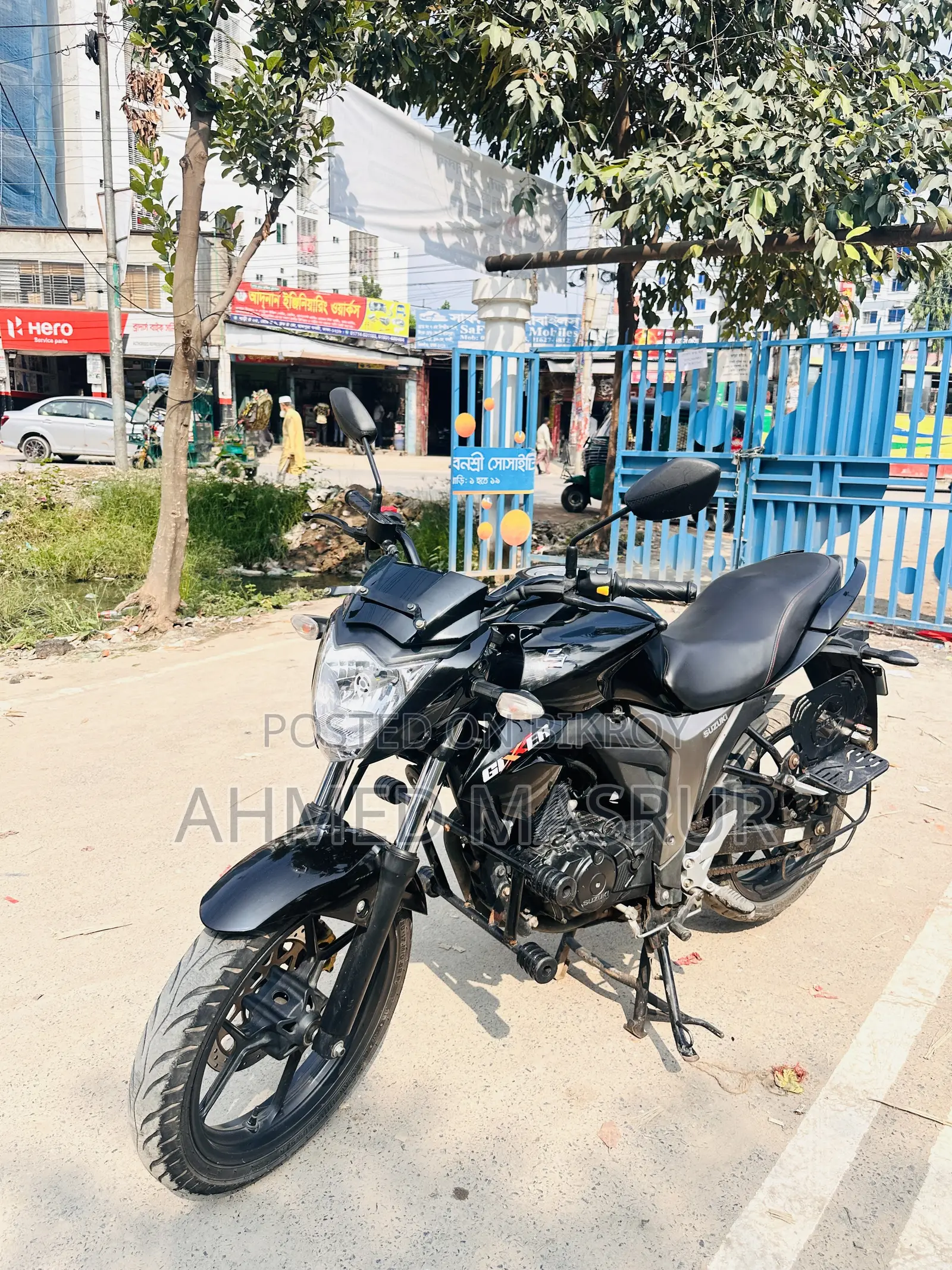Suzuki Gixxer 2023 Black