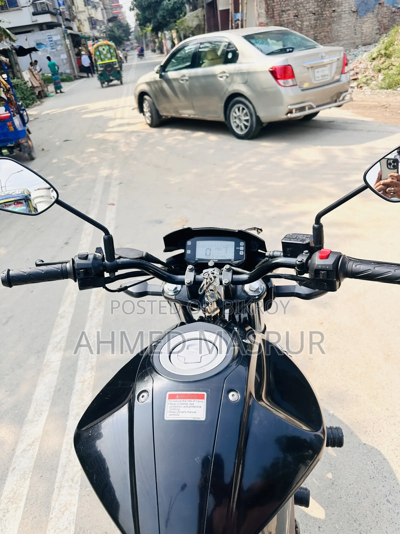 Suzuki Gixxer 2023 Black