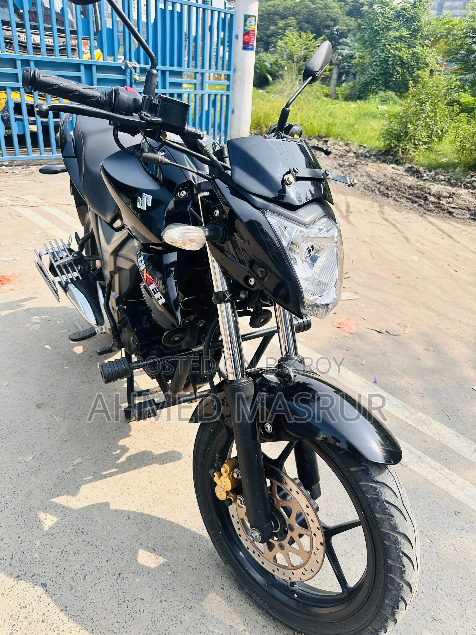 Suzuki Gixxer 2023 Black