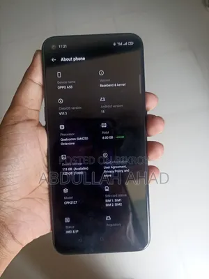 অপো এ৫৩ ১২৮ জিবি পার্পল