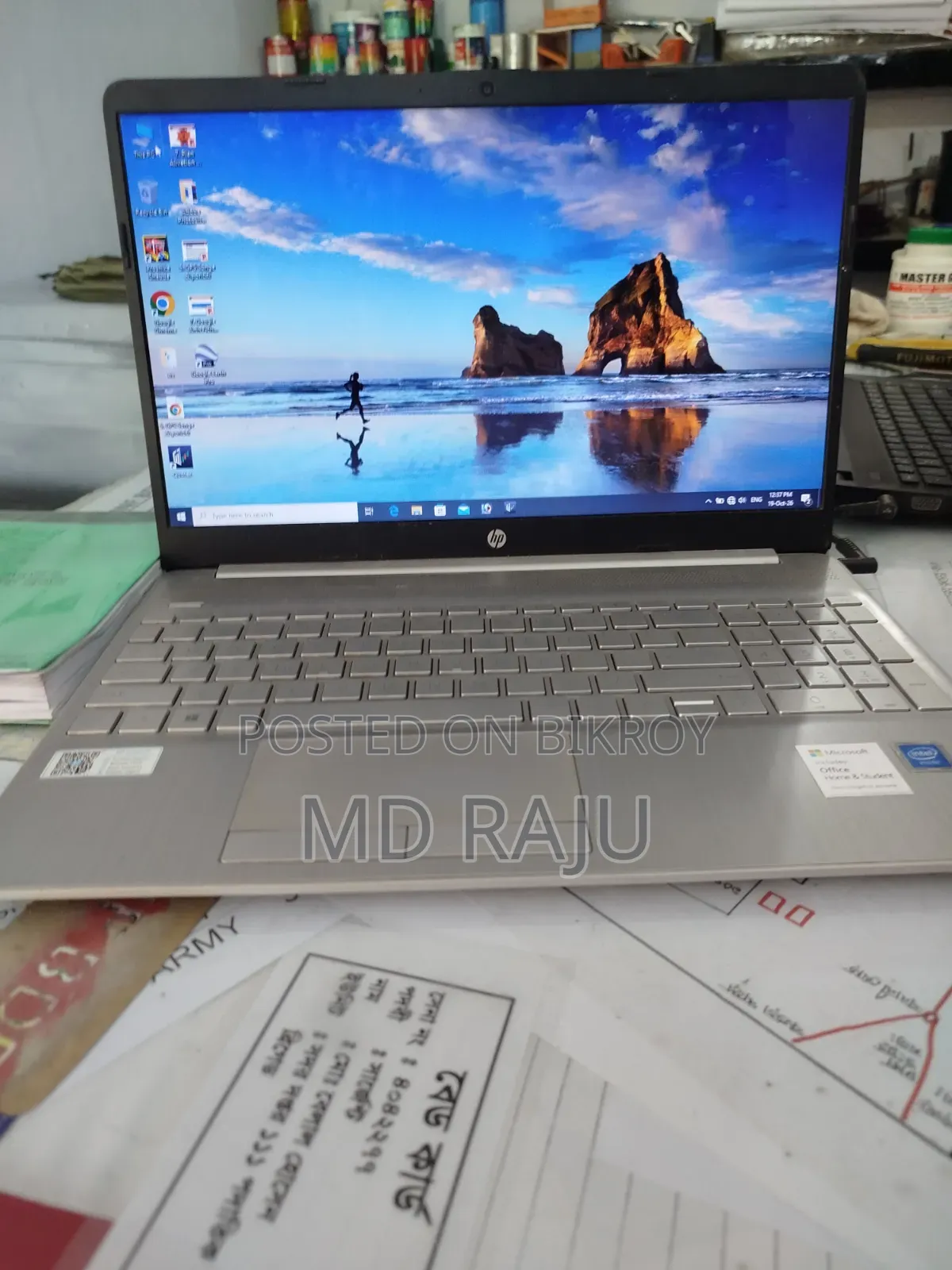 Laptop HP 15S 8GB Intel Core i5 SSD 256GB