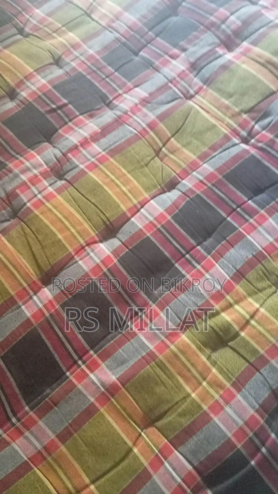 জাজিম ও তোষক বিক্রয় করা হবে