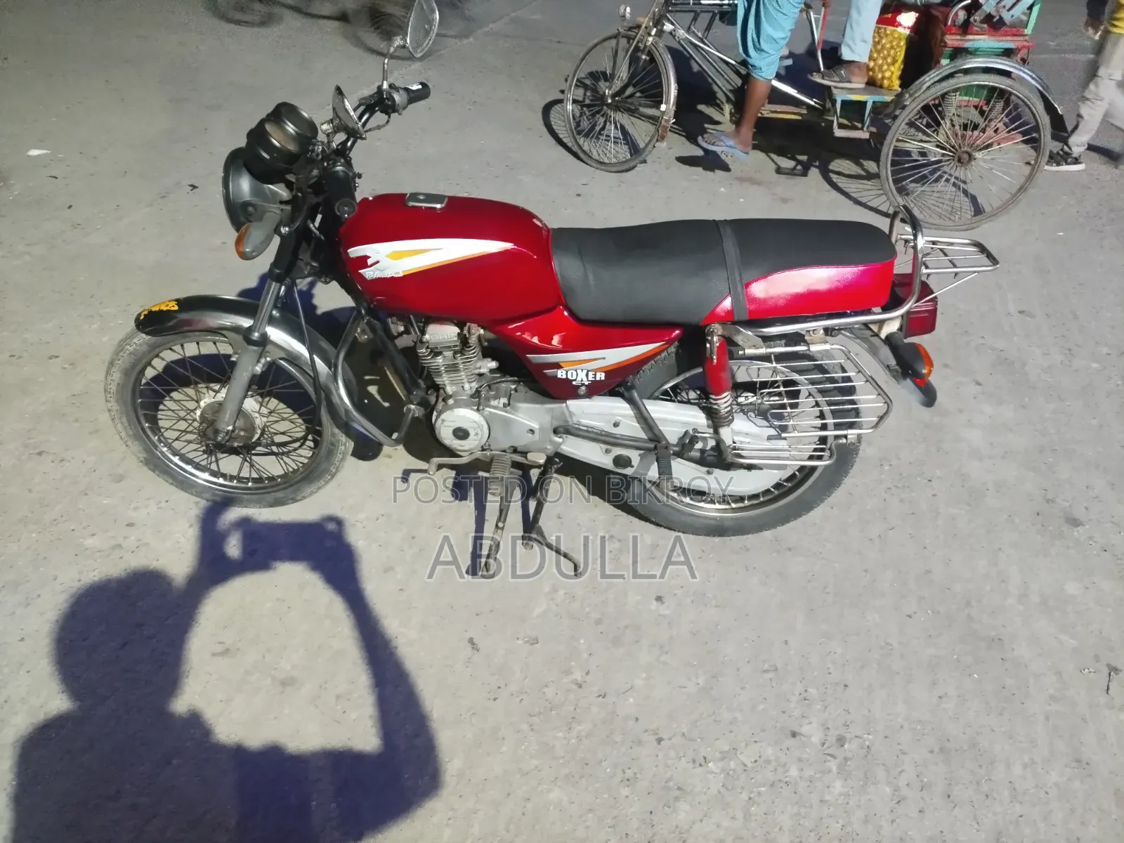 Bajaj Boxer 100 2010 Red