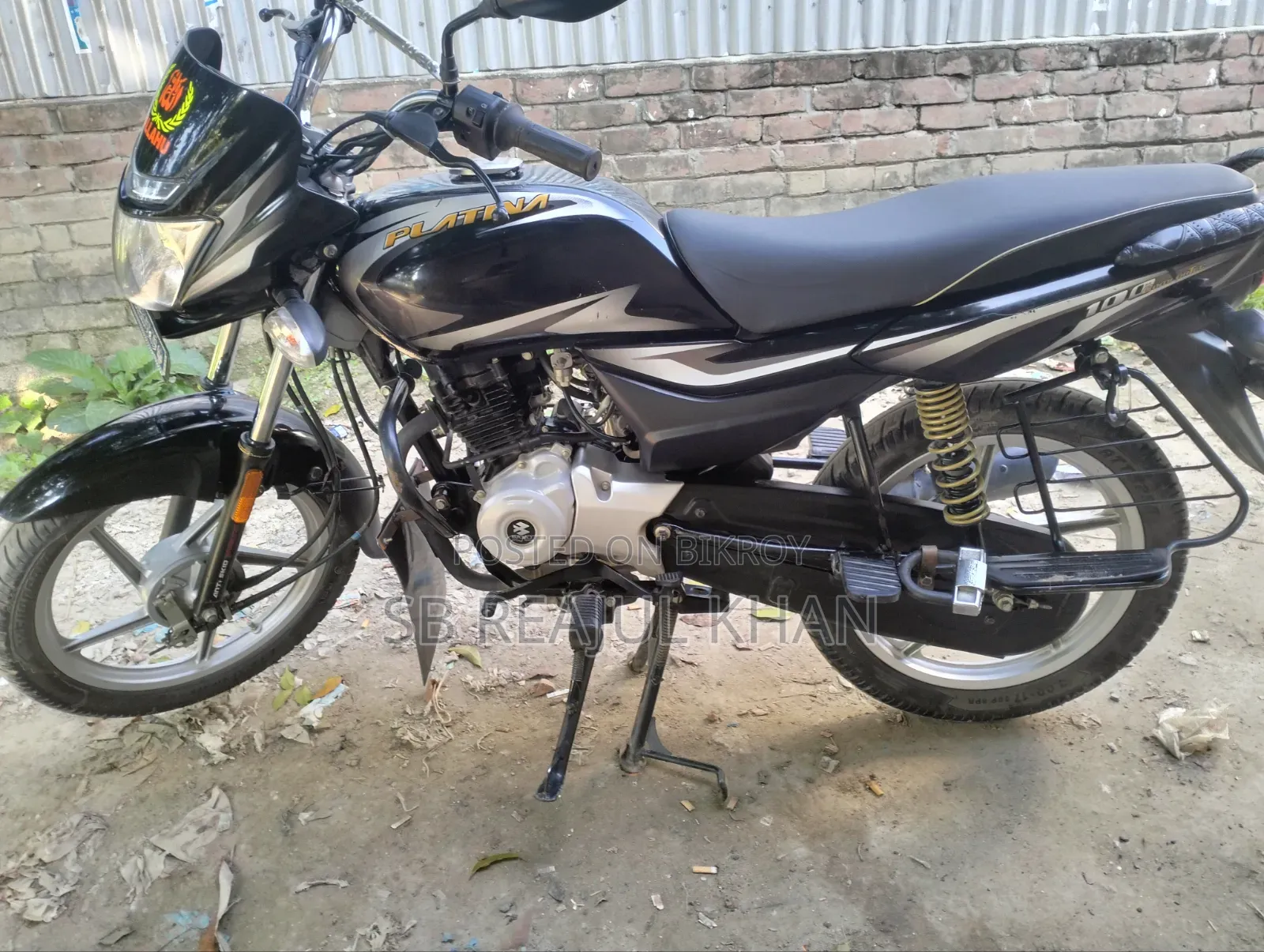 Bajaj Platina 100 2024 Black