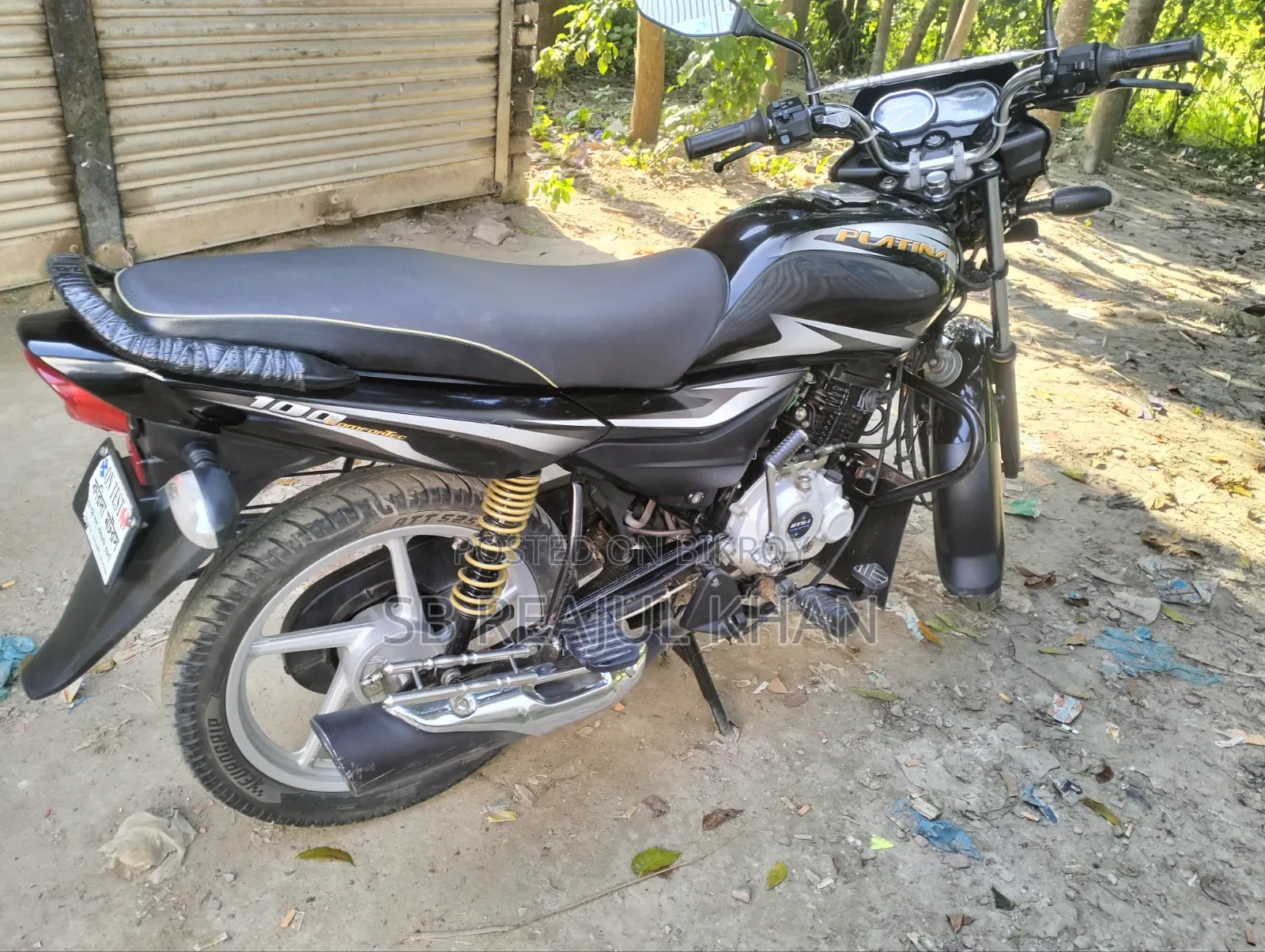 Bajaj Platina 100 2024 Black