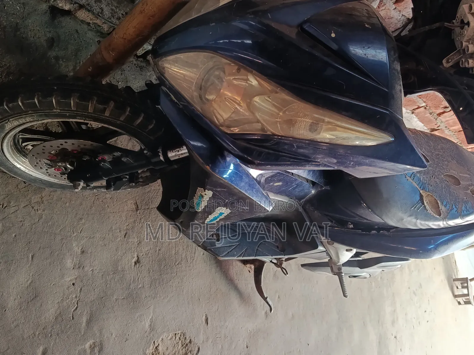 Motorcycle 2021 Blue