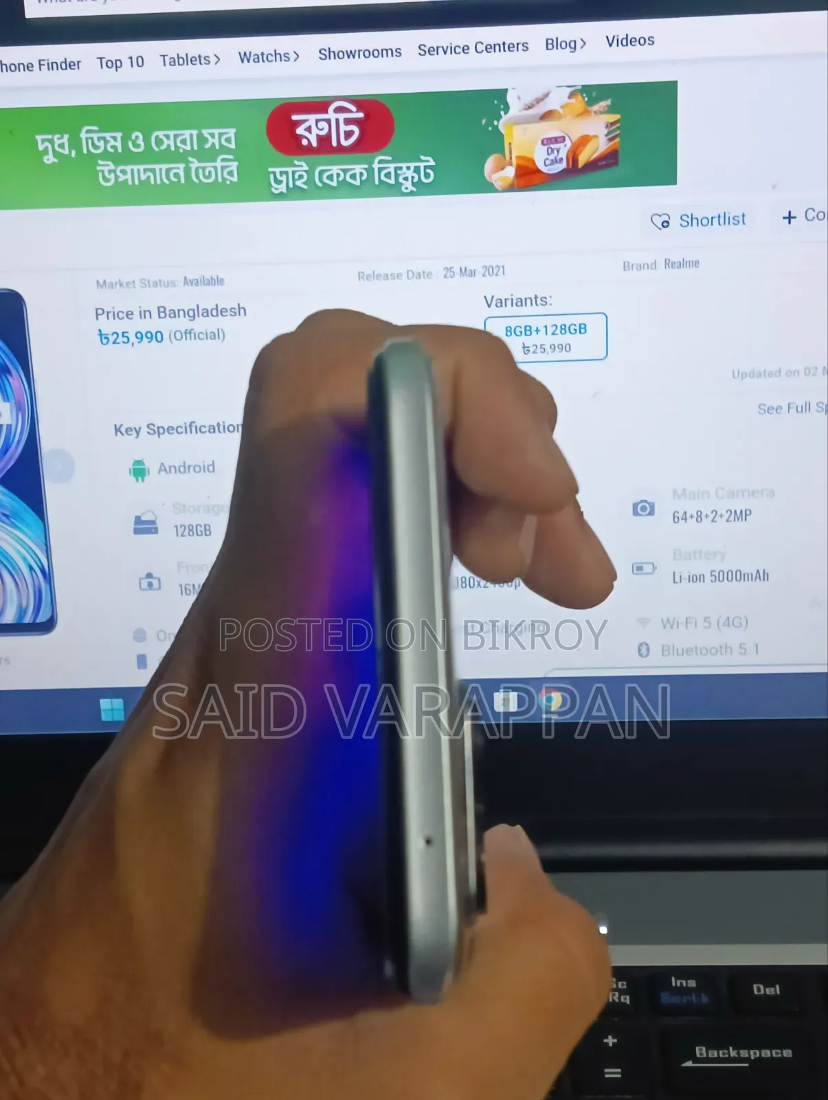Realme 8 Pro 128 GB Silver