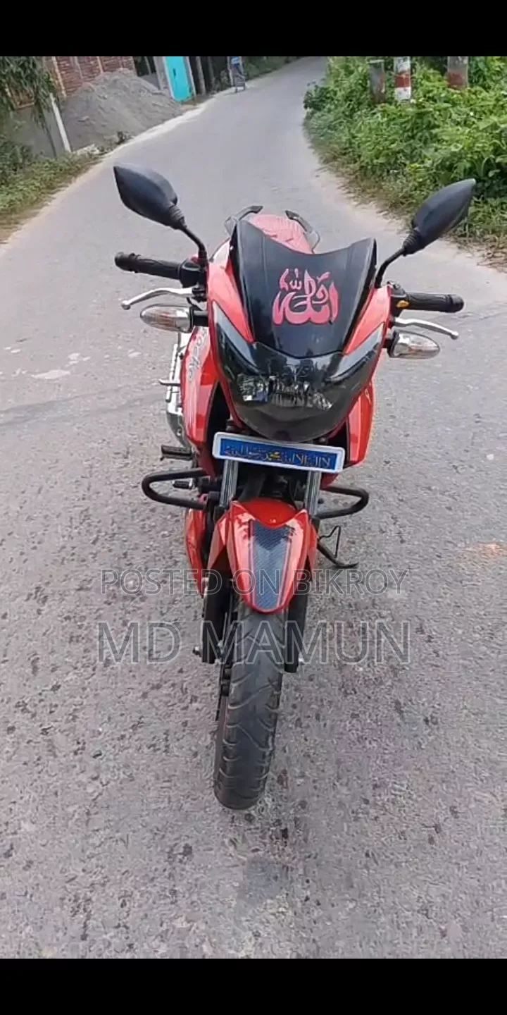 TVS Apache RTR 160 4V 2015 Red