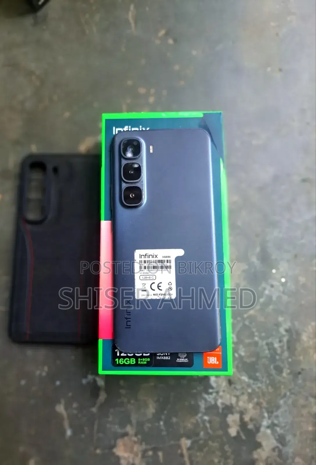 ইনফিনিক্স হট ৬০ প্রো+ ১২৮ জিবি গ্রে