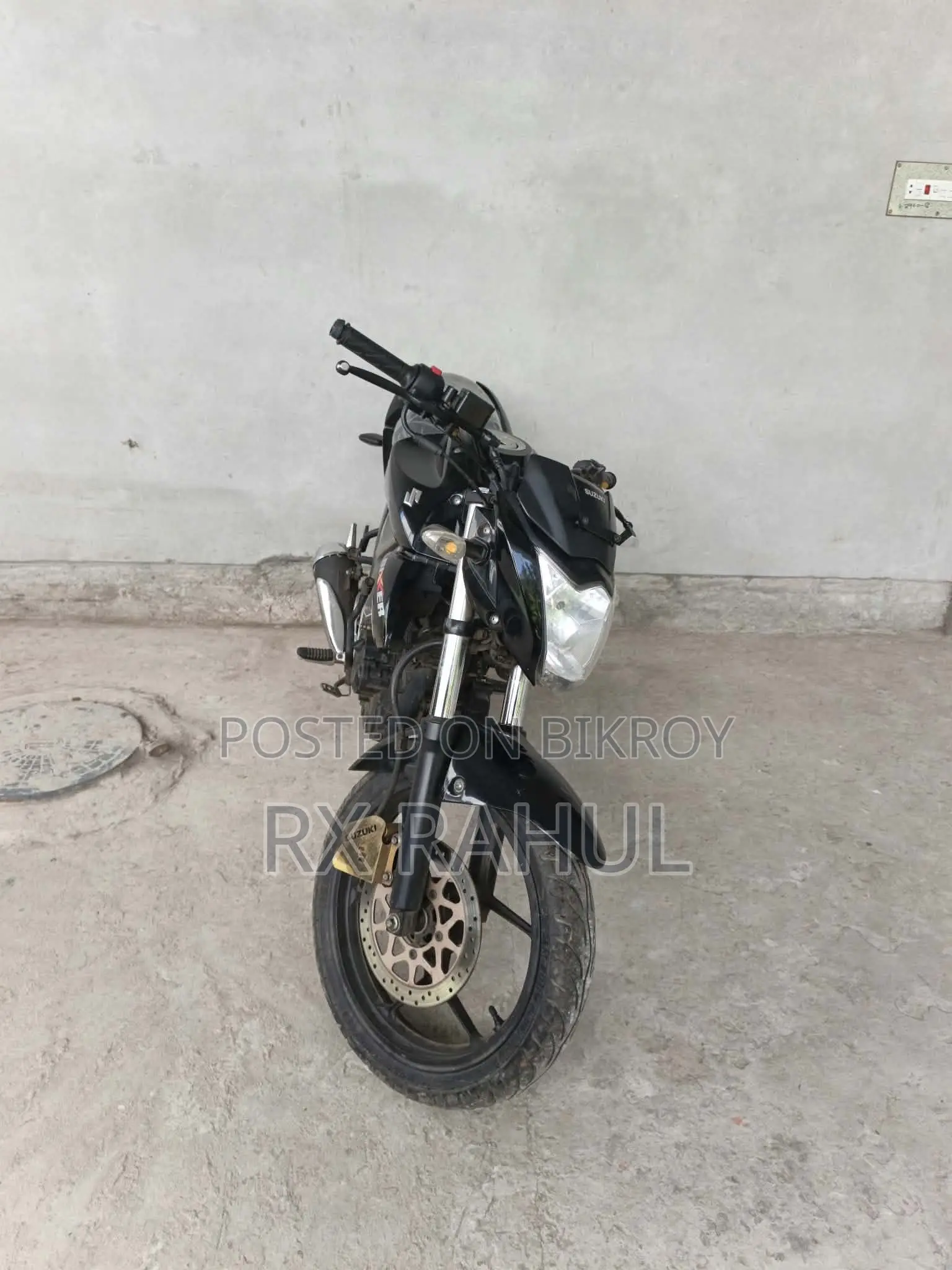New Suzuki Gixxer 2023 Black