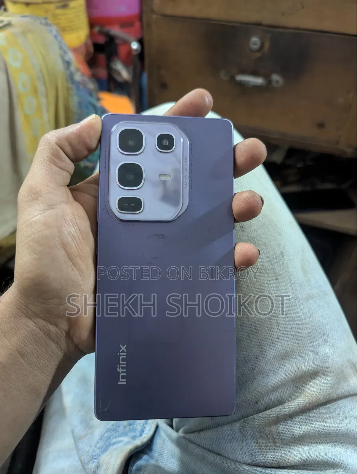 Infinix Note 50 Pro 4G 256 GB Purple