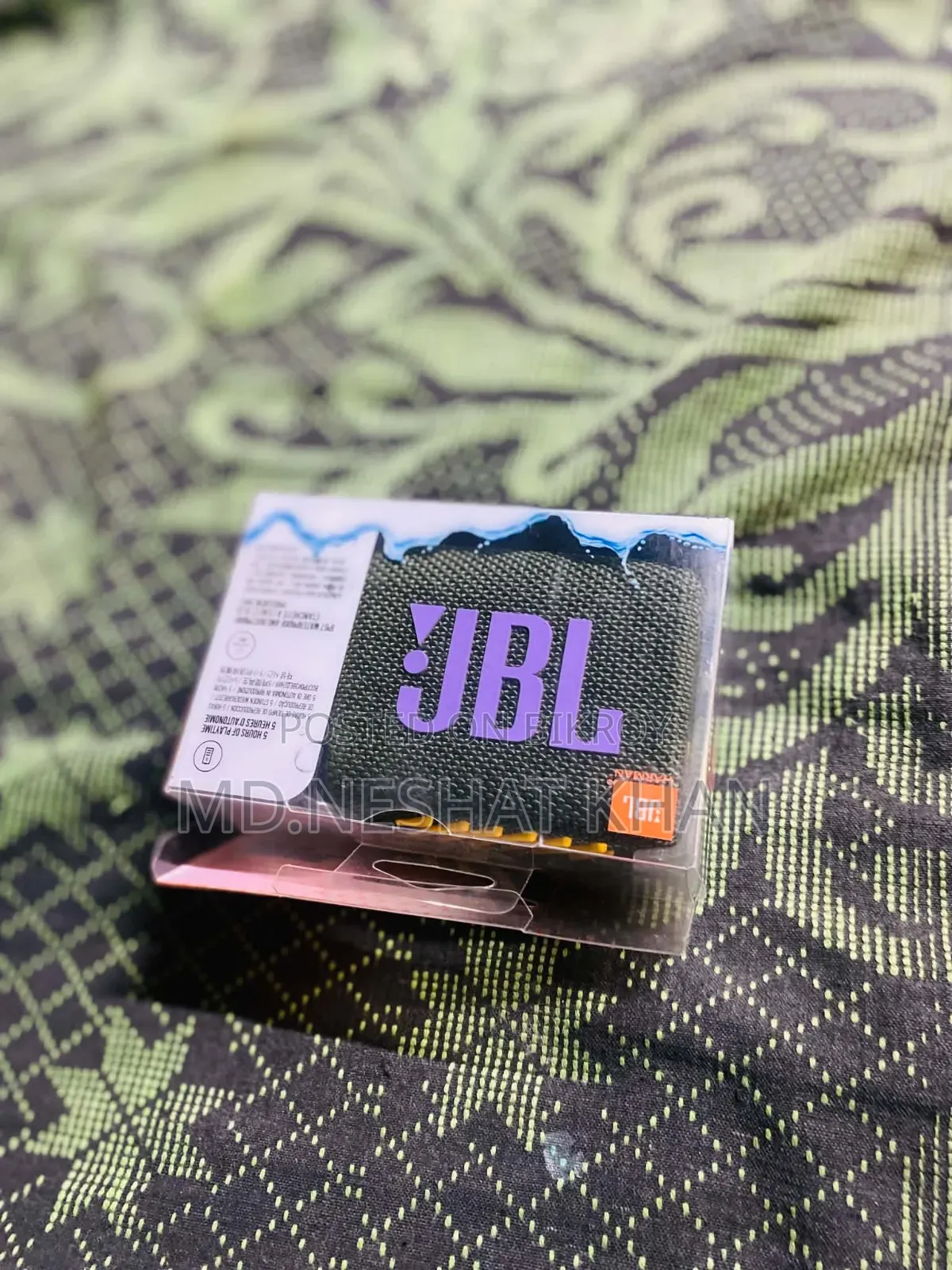 জেবিএল গো ৩ অরিজিনাল ব্লুটুথ স্পিকার