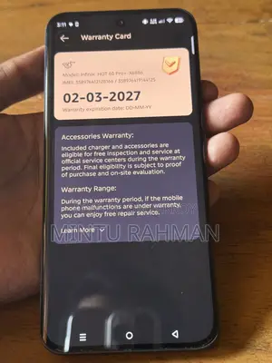Infinix Hot 60 Pro+ 256 GB Black