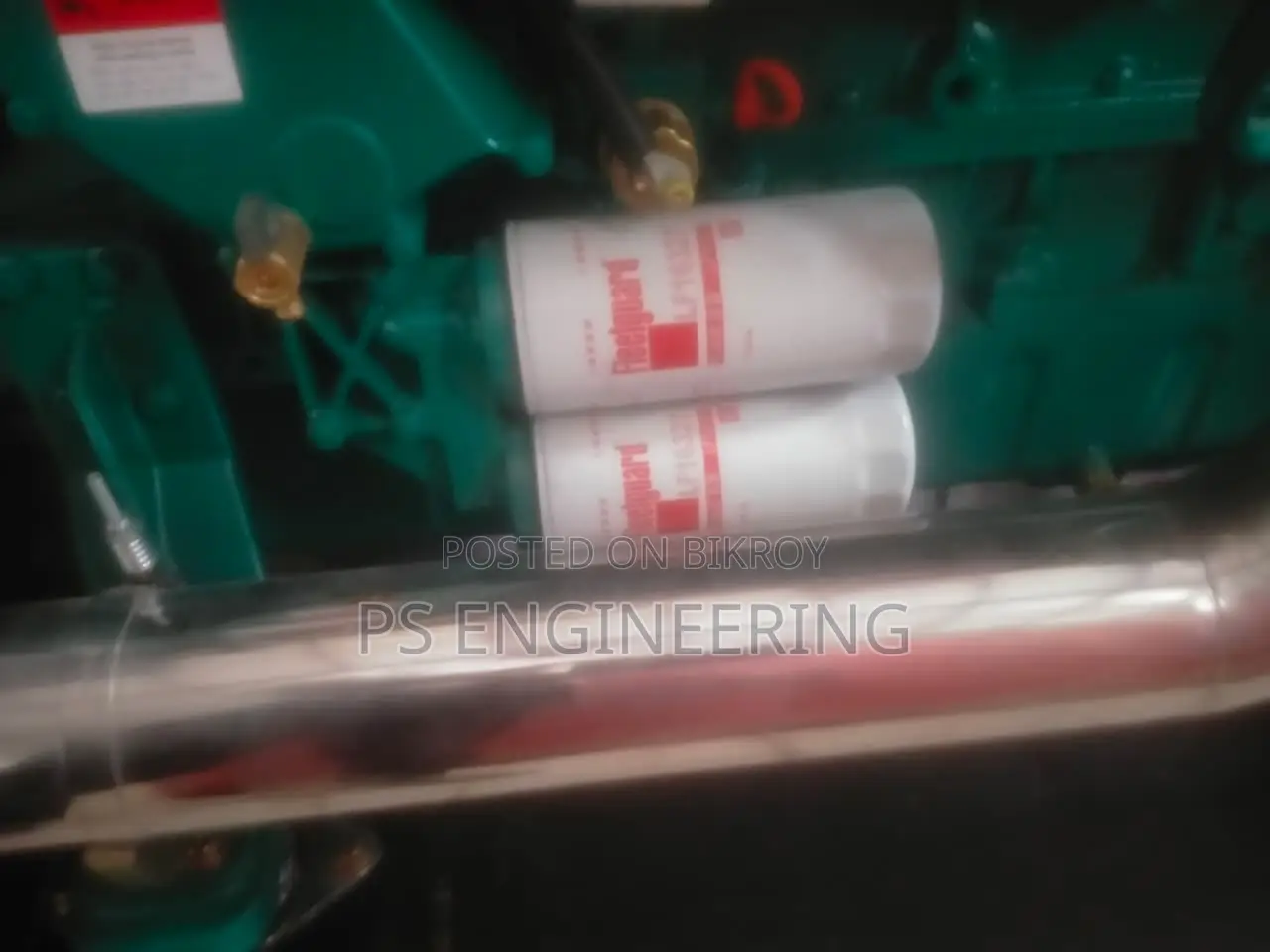 350 kVA Lambert Open Type Diesel Generator – Deep Sea Controller
