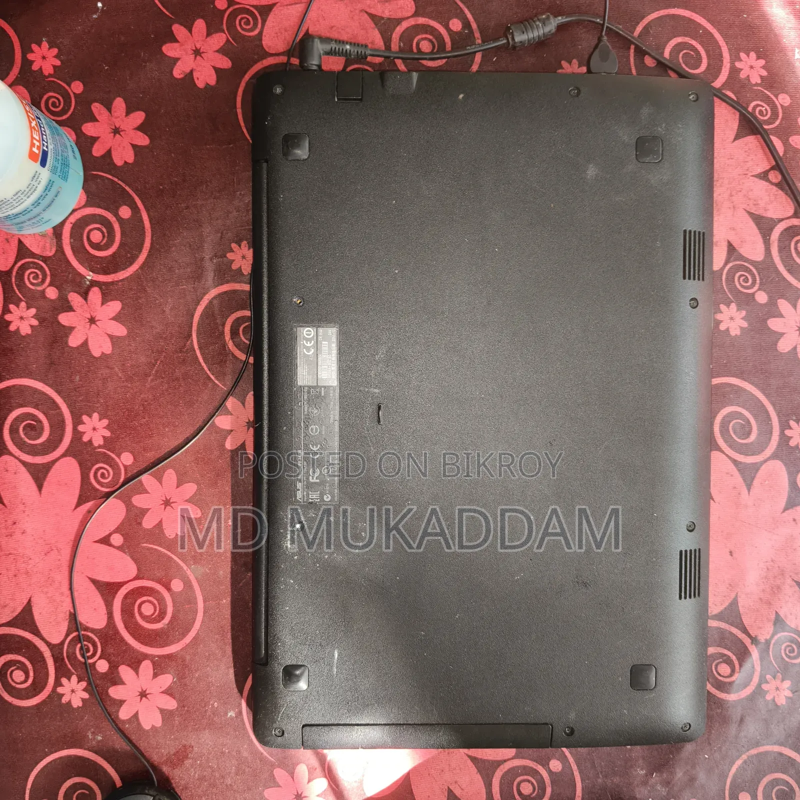 ল্যাপটপ আসুস ৪জিবি এইচডিডি ৫০০জিবি