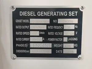 500 kVA Lambert Open Type Diesel Generator – Deep Sea Controller